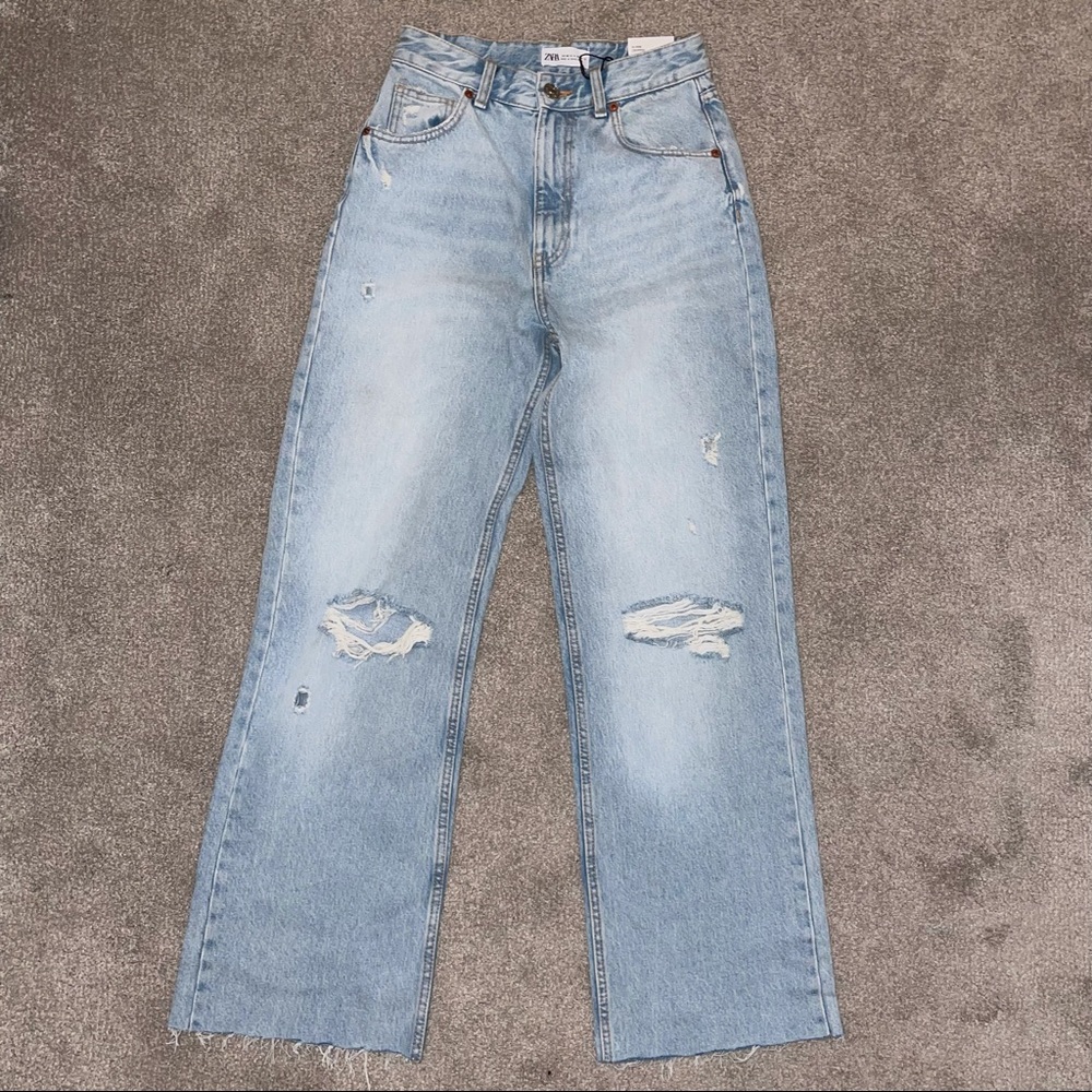 ZARA Wide Leg Jeans